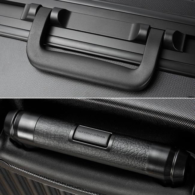 最大50% 9/6限定 マスターピース バッグ スーツケース Lサイズ 75L 中型 大型 大容量 フレームタイプ キャスターストッパー master-piece TROLLEY 505003 | master-piece | 14