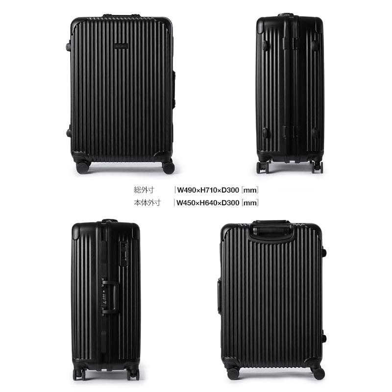 最大50% 9/6限定 マスターピース バッグ スーツケース Lサイズ 75L 中型 大型 大容量 フレームタイプ キャスターストッパー master-piece TROLLEY 505003 | master-piece | 03