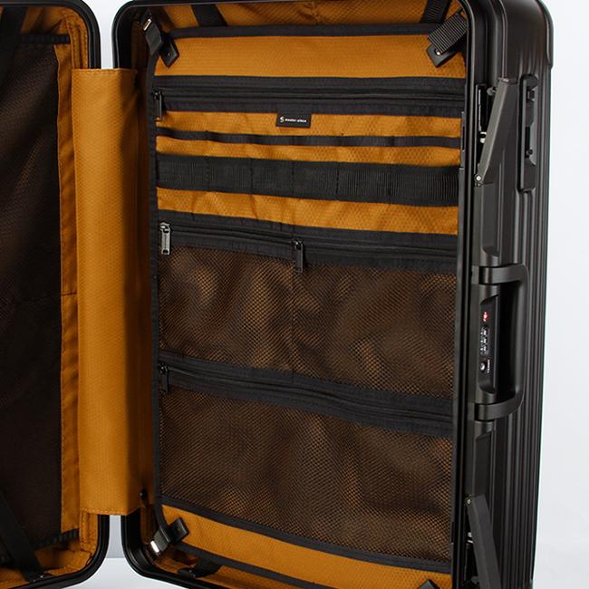 最大50% 9/6限定 マスターピース バッグ スーツケース Lサイズ 75L 中型 大型 大容量 フレームタイプ キャスターストッパー master-piece TROLLEY 505003 | master-piece | 08