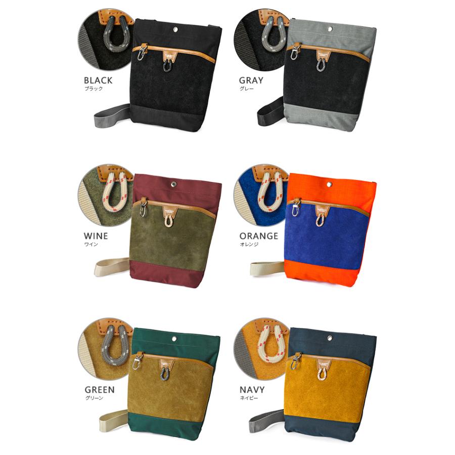 マスターピース　ショルダーバッグ　本革　スエード　ブラウン マスターピース ショルダーバッグ 本革 スエード ブラウン