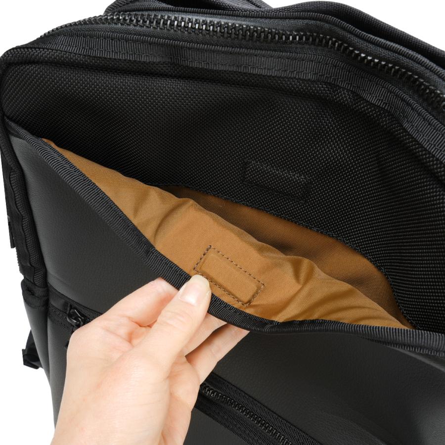 マスターピース アティテュード ビジネスリュック 底鋲 B4 PC収納 合皮 防水 メンズ ブランド 日本製 master-piece Attitude 568001 | master-piece | 09