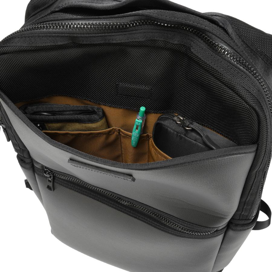 マスターピース アティテュード ビジネスリュック 底鋲 B4 PC収納 合皮 防水 メンズ ブランド 日本製 master-piece Attitude 568001 | master-piece | 10