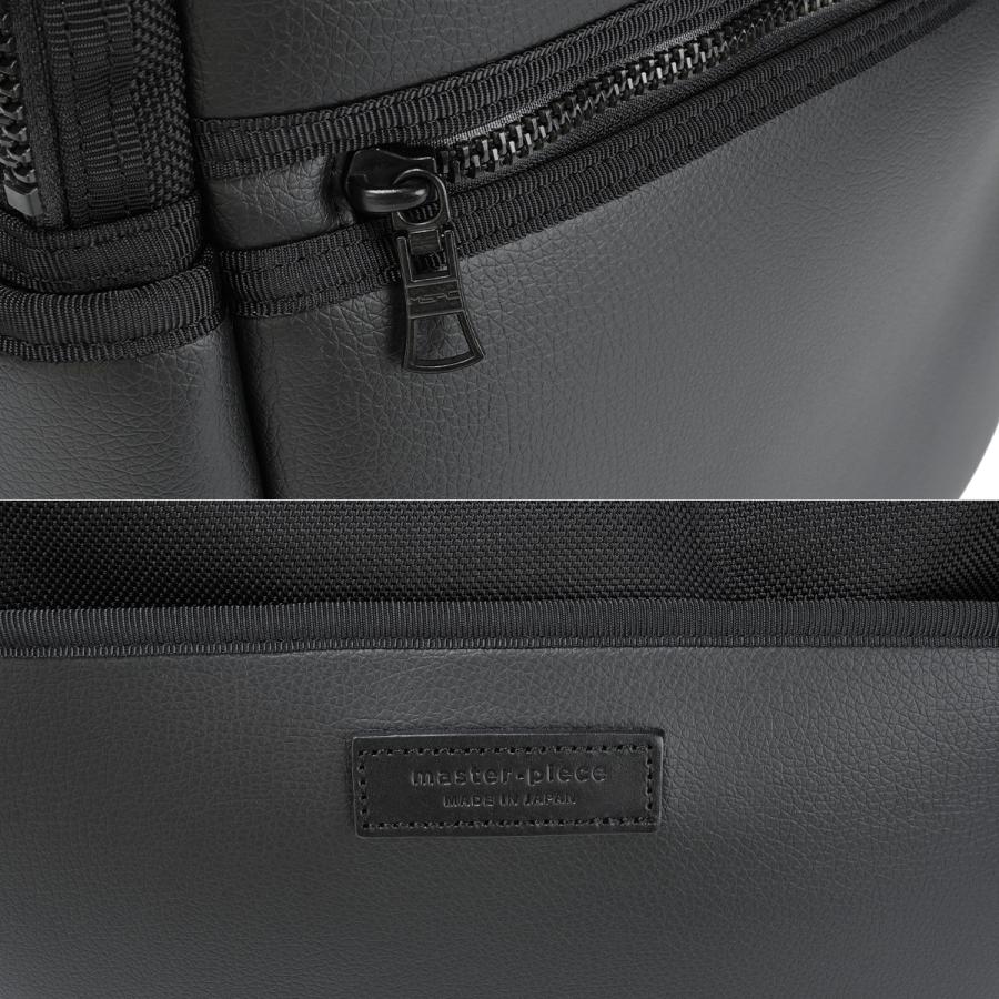 マスターピース アティテュード ビジネスリュック 底鋲 B4 PC収納 合皮 防水 メンズ ブランド 日本製 master-piece Attitude 568001 | master-piece | 16