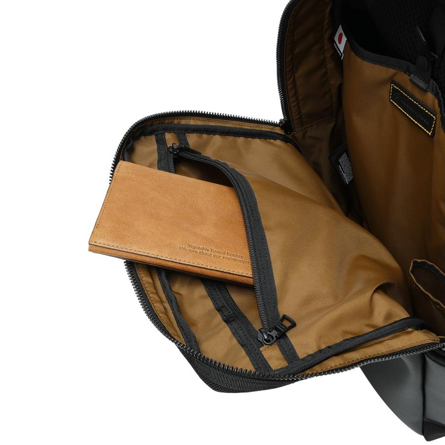 マスターピース アティテュード ビジネスリュック 底鋲 B4 PC収納 合皮 防水 メンズ ブランド 日本製 master-piece Attitude 568001 | master-piece | 07