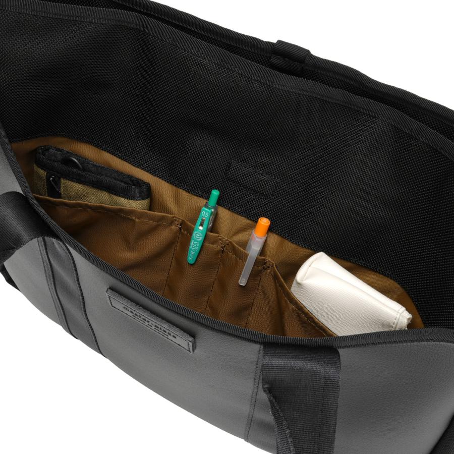 マスターピース アティテュード ビジネストートバッグ 肩掛け 天ファスナー 底鋲 B4 PC収納 合皮 防水 メンズ ブランド 日本製 master-piece Attitude 568002 | master-piece | 10