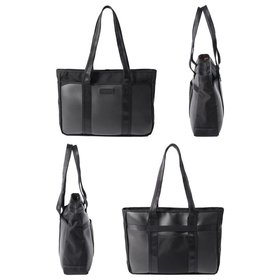 マスターピース アティテュード ビジネストートバッグ 肩掛け 天ファスナー 底鋲 B4 PC収納 合皮 防水 メンズ ブランド 日本製 master-piece Attitude 568002 | master-piece | 03