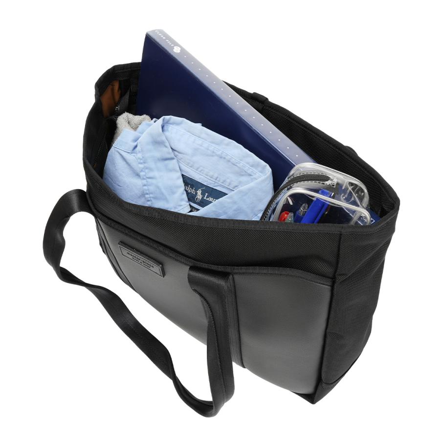 マスターピース アティテュード ビジネストートバッグ 肩掛け 天ファスナー 底鋲 B4 PC収納 合皮 防水 メンズ ブランド 日本製 master-piece Attitude 568002 | master-piece | 05