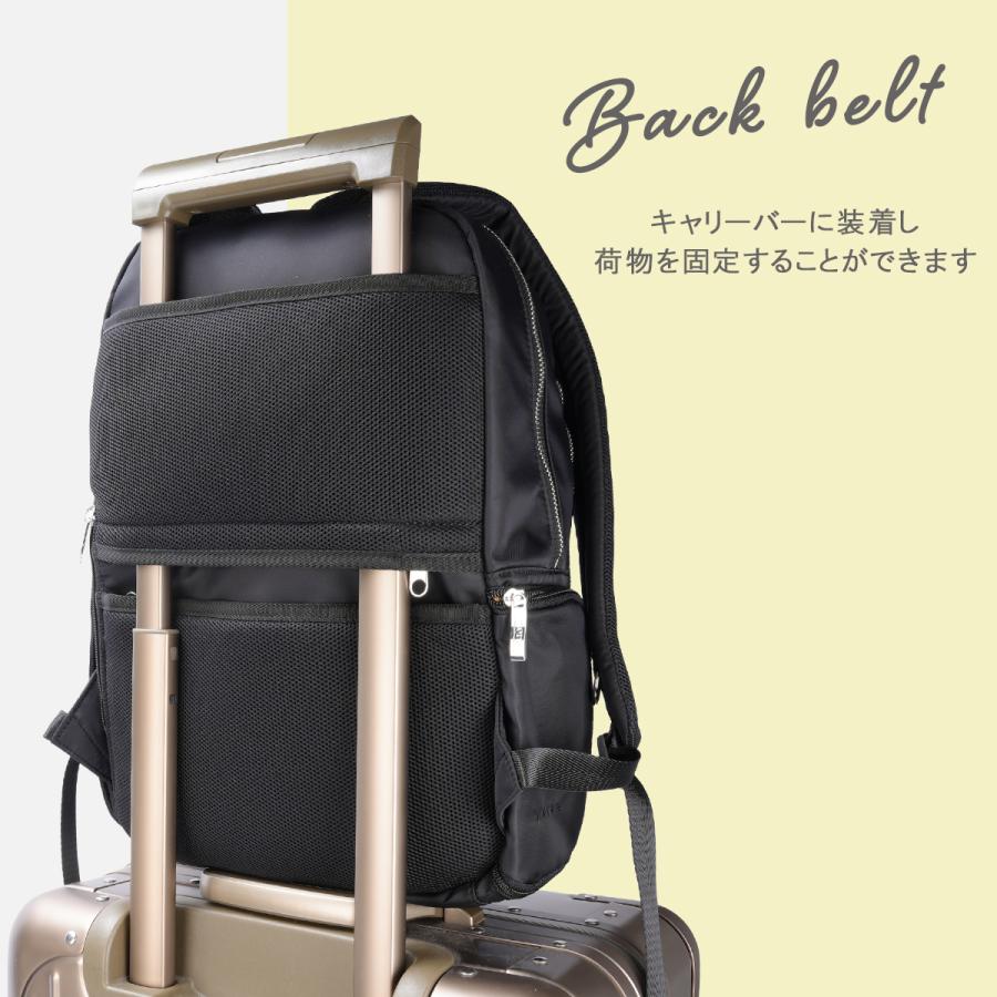 最大50% 12/25限定 メルヴェ ルイーズ リュック レディース 通勤 A4 13inchPC 12L 撥水 セットアップ merve louise MV009 | ブランド登録なし | 19