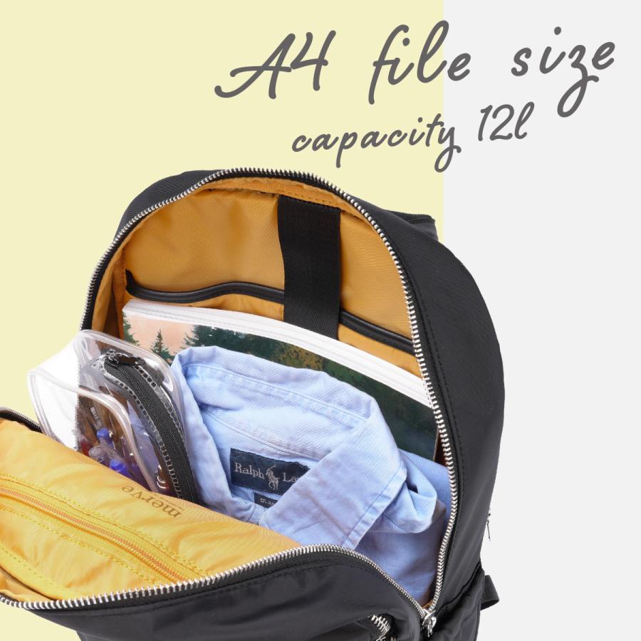 最大50% 12/25限定 メルヴェ ルイーズ リュック レディース 通勤 A4 13inchPC 12L 撥水 セットアップ merve louise MV009 | ブランド登録なし | 10