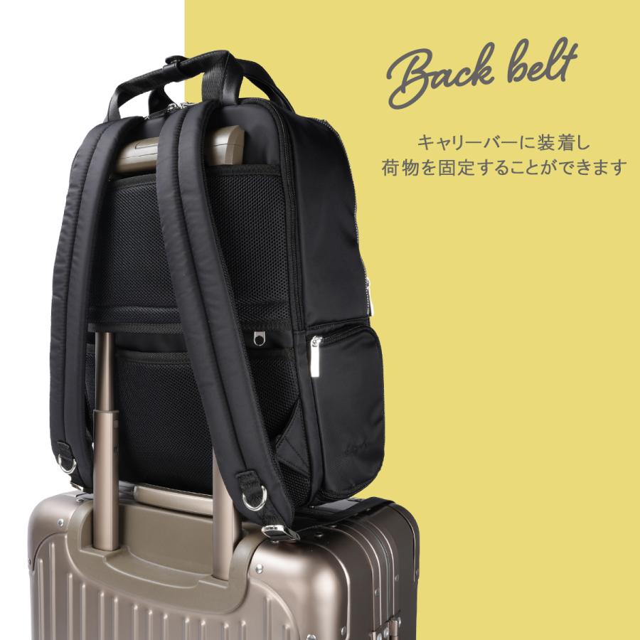 最大42% 8/30限定 メルヴェ ルイーズ リュック レディース 通勤 A4 13inchPC 14L 撥水 merve louise mv010 | ブランド登録なし | 20