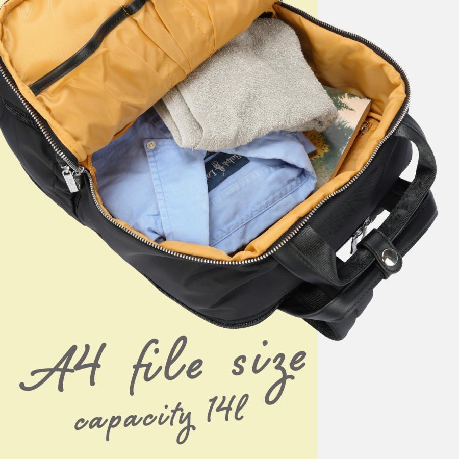 最大42% 2/22限定 メルヴェ ルイーズ リュック レディース 通勤 A4 13inchPC 14L 撥水 merve louise mv010 | ブランド登録なし | 10