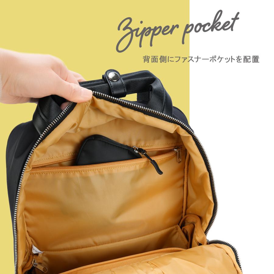 最大40% 5/1限定 メルヴェ ルイーズ リュック レディース 通勤 A4 13inchPC 14L 撥水 merve louise mv010 | ブランド登録なし | 12