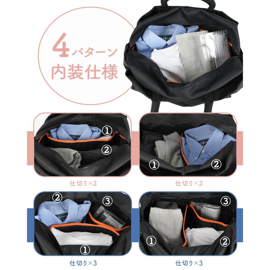 最大42% 8/9限定 メルヴェ ブリジット ボストンバッグ 2WAY トート 25L 軽量 撥水 キャリーオン メンズ レディース merve MV012 | ブランド登録なし | 05
