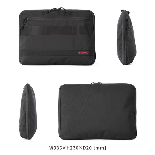 新品 黒 BRIEFING ブリーフィング FLAP 11 フラップ PCケース BRIEFING（ブリーフィング）の「BRIEFING/ブリーフィング FLAP 11 MW