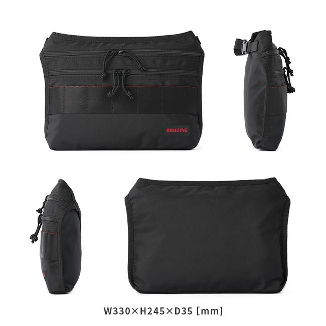 BRIEFING ブリーフィング　ショルダーバッグ　サコッシュ　グレー BRIEFING ブリーフィング ショルダーバッグ サコッシュ LIGHT