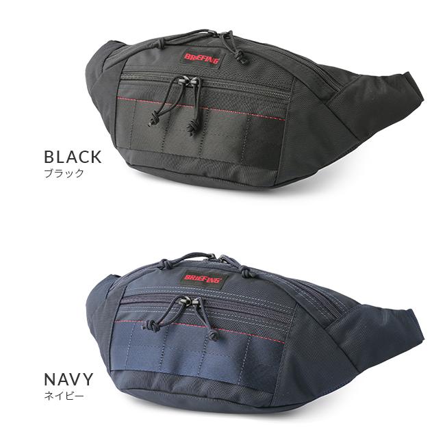 希少‼︎レザーワッペンBRIEFINGブリーフィング 黒 メンズ S【未使用】 BRIEFING 最大51% 11/7限定 ブリーフィング バッグ ウエストバッグ