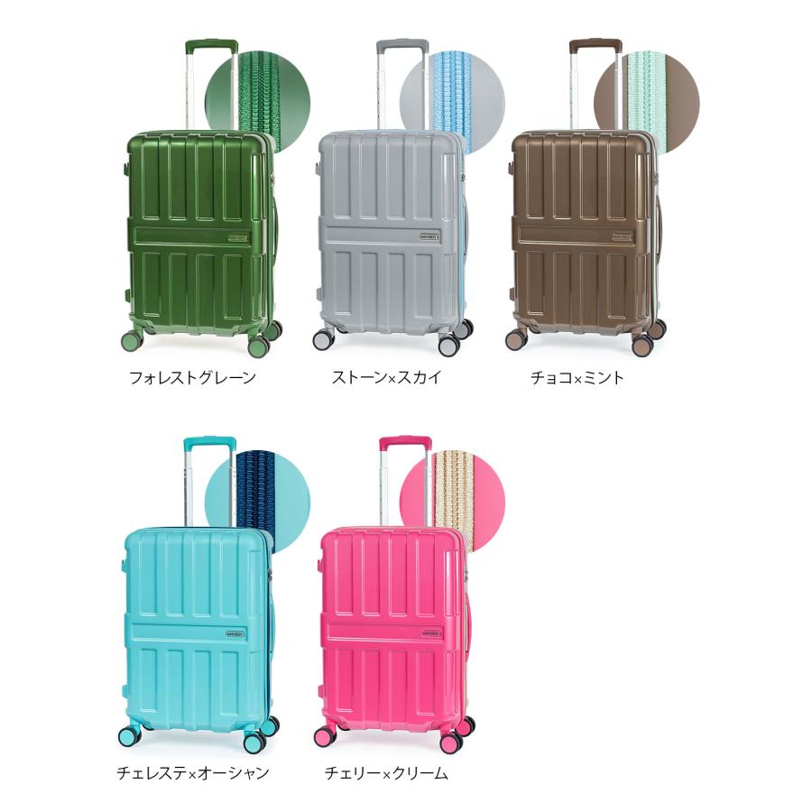 最大41% 8/5限定 アジアラゲージ スーツケース Mサイズ 54L 軽量 中型 ドリンクホルダー A.L.I Asia Luggage マックスボックス MX-067-22 | アジア・ラゲージ | 15