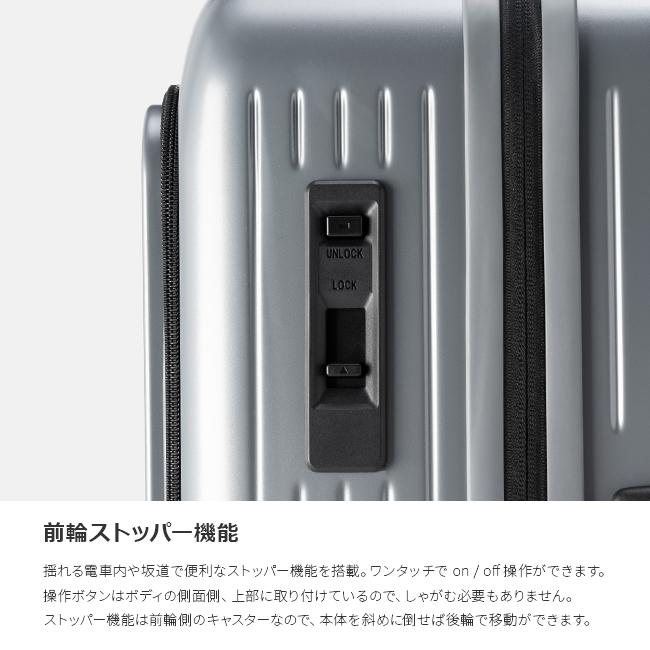 最大50% 5/25限定 アジアラゲージ スーツケース Mサイズ Lサイズ 70L 軽量 中型 フロントオープン ブックオープン A.L.I マックスボックス MX-8011-24Wの画像