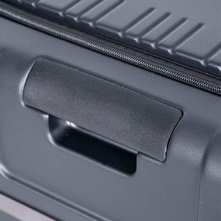 アジアラゲージ マックスボックス スーツケース Mサイズ 65L フロントオープン 静音 ストッパー付き Asia Luggage A.L.I MAXBOX MX-8011RV-24 | ブランド登録なし | 09