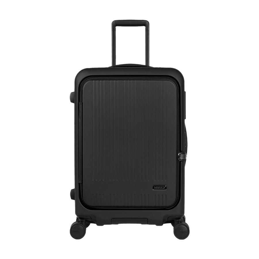 アジアラゲージ マックスボックス スーツケース Mサイズ 65L フロントオープン 静音 ストッパー付き Asia Luggage A.L.I MAXBOX MX-8011RV-24 | ブランド登録なし | 06