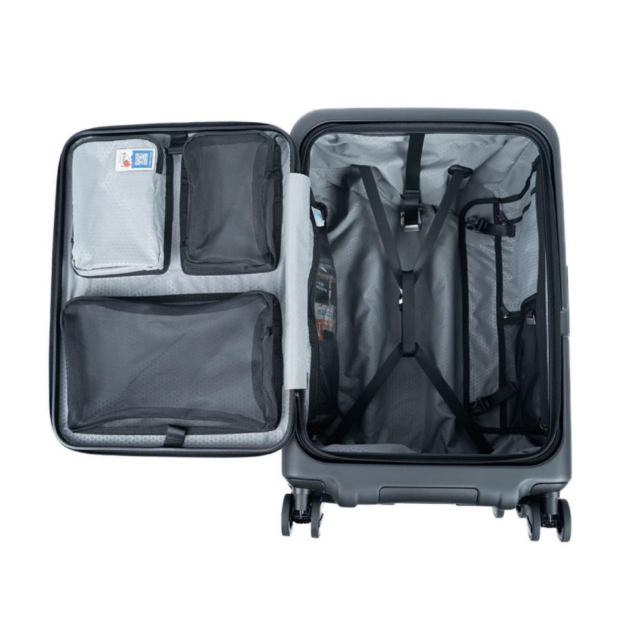 アジアラゲージ マックスボックス スーツケース Mサイズ 65L フロントオープン 静音 ストッパー付き Asia Luggage A.L.I MAXBOX MX-8011RV-24 | ブランド登録なし | 08