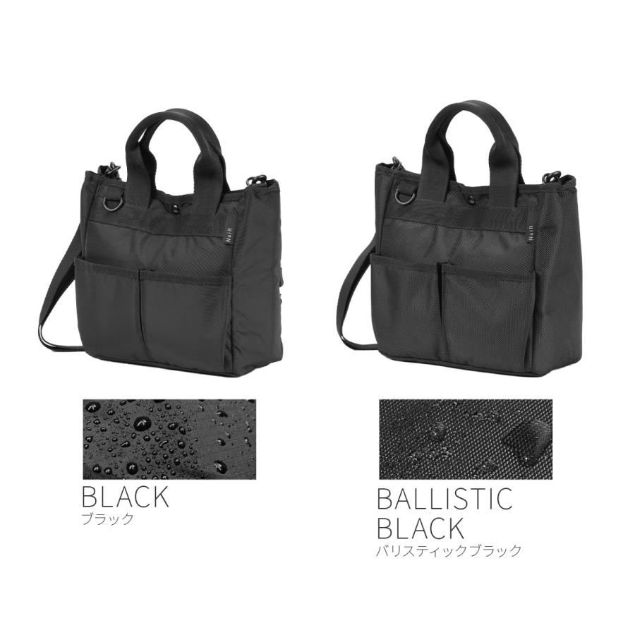 最大42% 3/27限定 ノアール ノワール バッグ ミニトートバッグ ショルダーバッグ メンズ レディース ブランド 撥水 斜めがけバッグ 2WAY NoiR N23005 | NoiR（バッグ） | 04