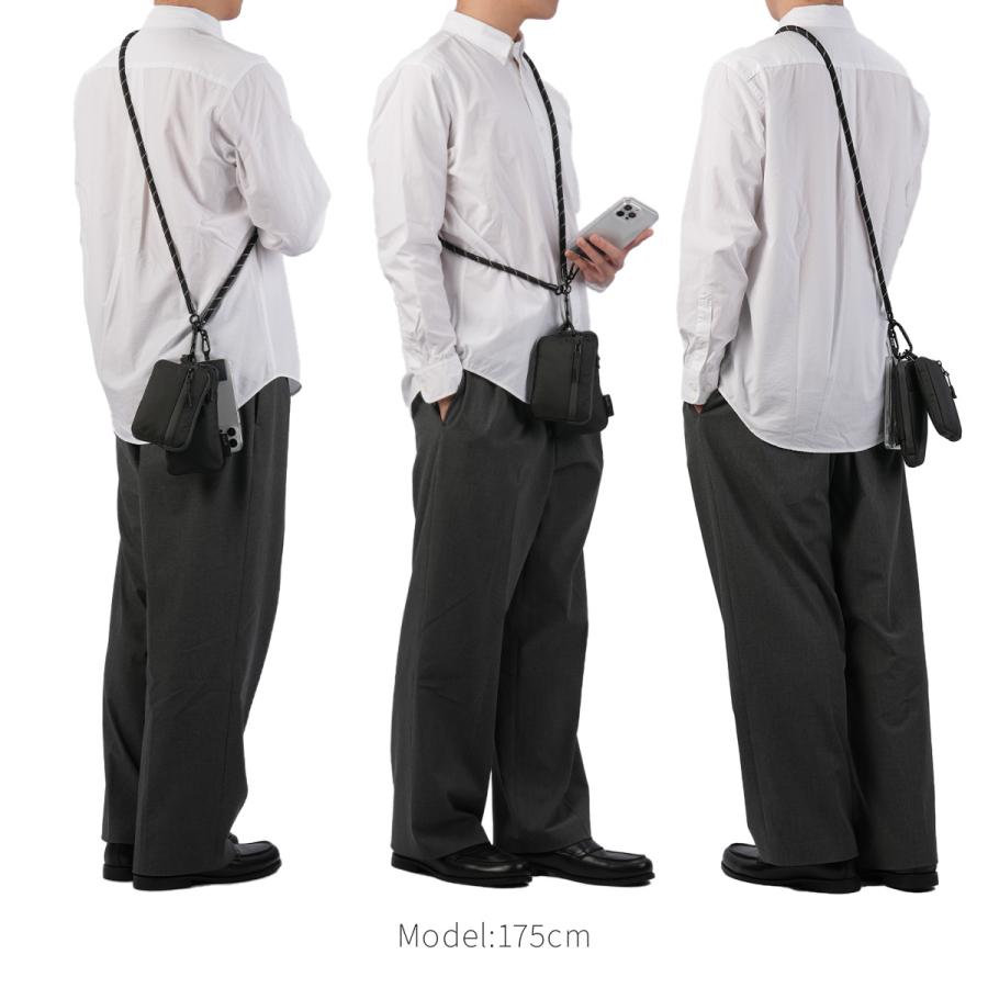 最大50% 2/15限定 ノアール ノワール ショルダーポーチ スマホポーチ スマホショルダー メンズ レディース ブランド 斜めがけ 撥水 NoiR N23008 | NoiR（バッグ） | 07