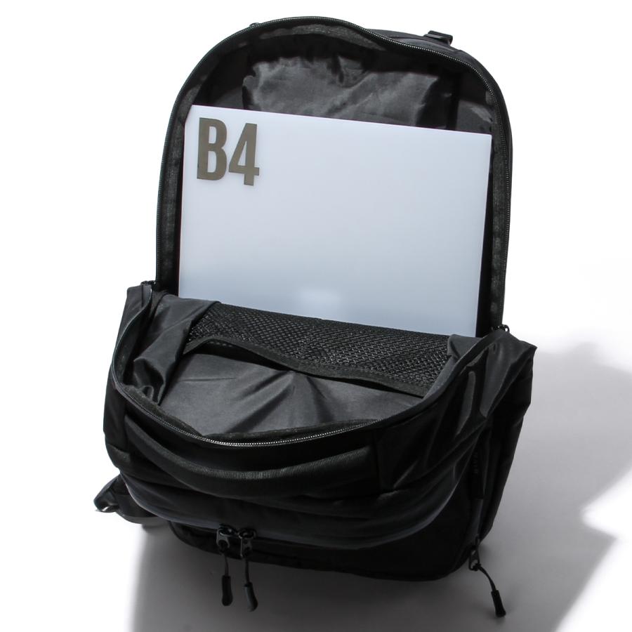 最大51% 2/17まで ノアール リュック バックパック メンズ レディース ブランド 拡張 A4 B4 21L/34L PC収納 15.5インチ NoiR N24001 | NoiR（バッグ） | 09