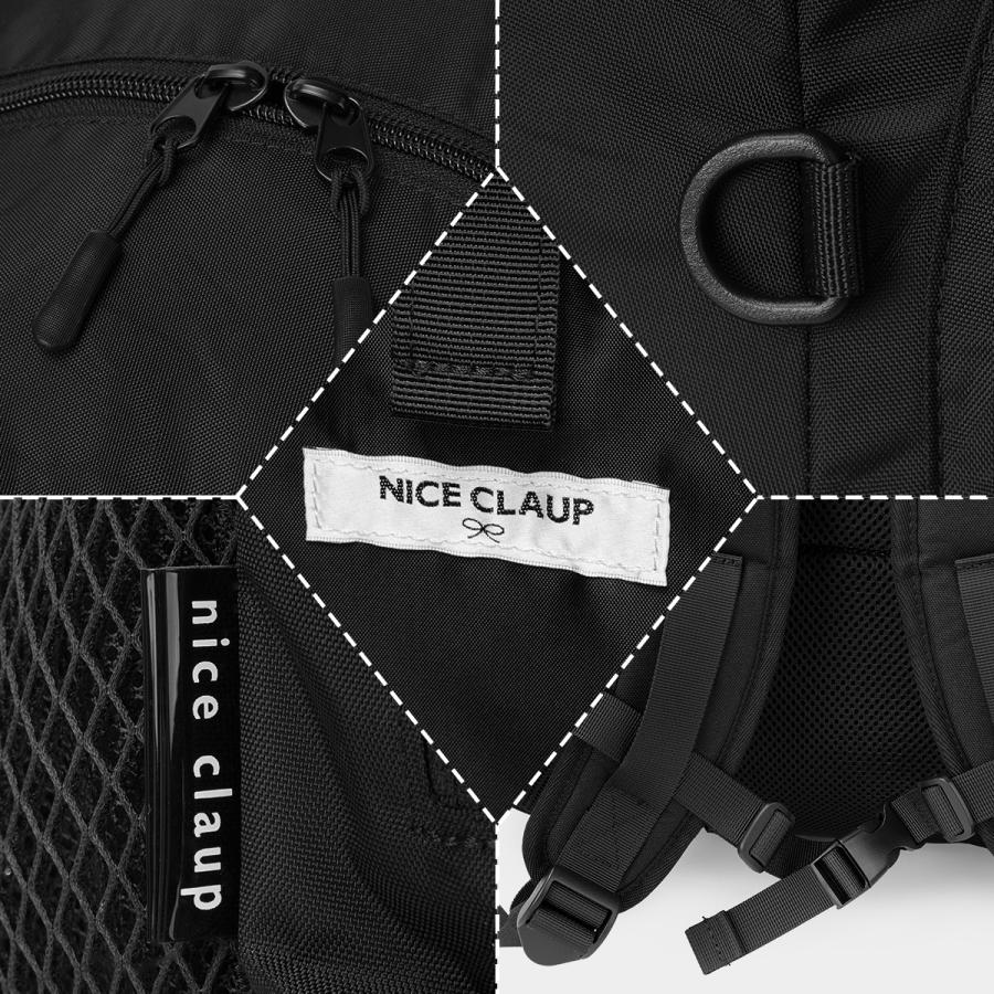 最大42% 3/29限定 2026モデル ナイスクラップ リュック 34L 通学 女子 女子高生 高校生 中学生 スクールリュック スクールバッグ ニュイ NICE CLAUP NC414 | NICE CLAUP | 17