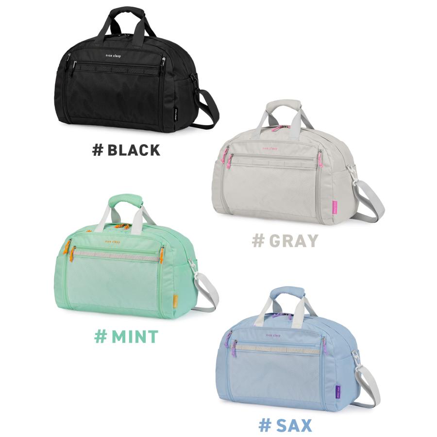 最大41% 4/25限定 ナイスクラップ ボストンリュック レディース 修学旅行 林間学校 小学校 中学生 高校生 女子 軽量 拡張 撥水 37L/42L 3WAY NICE CLAUP NC427 | NICE CLAUP | 06