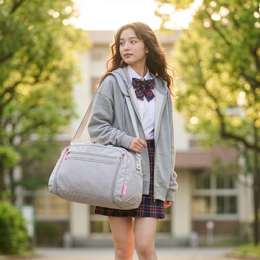 最大41% 4/25限定 ナイスクラップ ボストンリュック レディース 修学旅行 林間学校 小学校 中学生 高校生 女子 軽量 拡張 撥水 37L/42L 3WAY NICE CLAUP NC427 | NICE CLAUP | 09