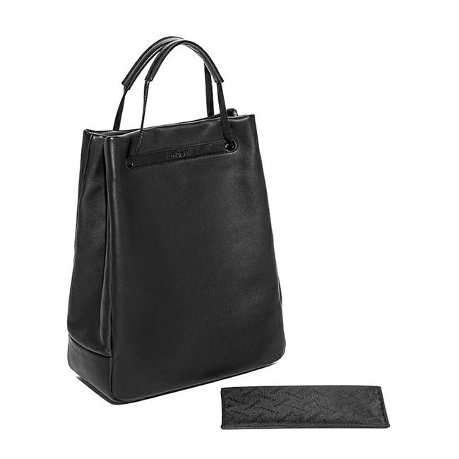 TOMOE ブラック バッグ ユニセックスレザーバッグ【TOMOE／トモエ】 | 紳士洋品・バッグ