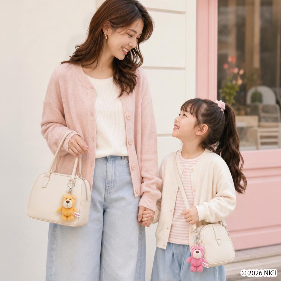 最大41% 9/6限定 NICI ニキ リ・カラーベア 40周年 キーホルダー キーリング キーチャーム ぬいぐるみ かわいい レディース ブランド 10cm NICI Bean Bags | nici | 22