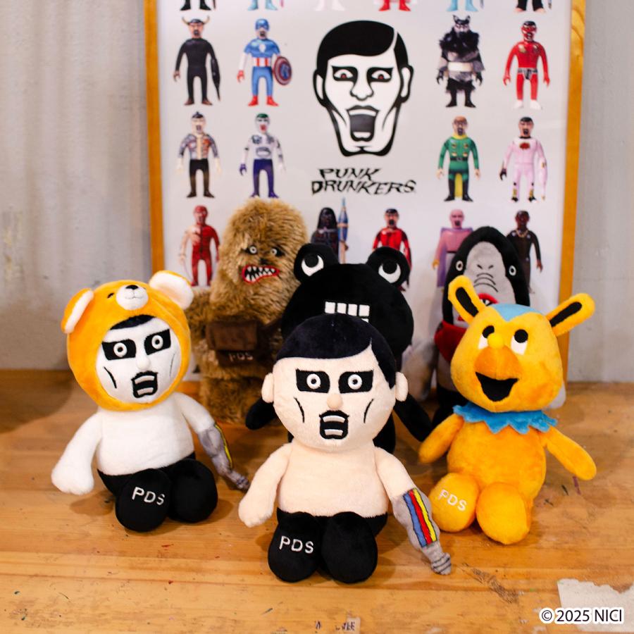 nici（ニキ） 最大41% 2/5限定 パンクドランカーズ×ニキ ぬいぐるみ