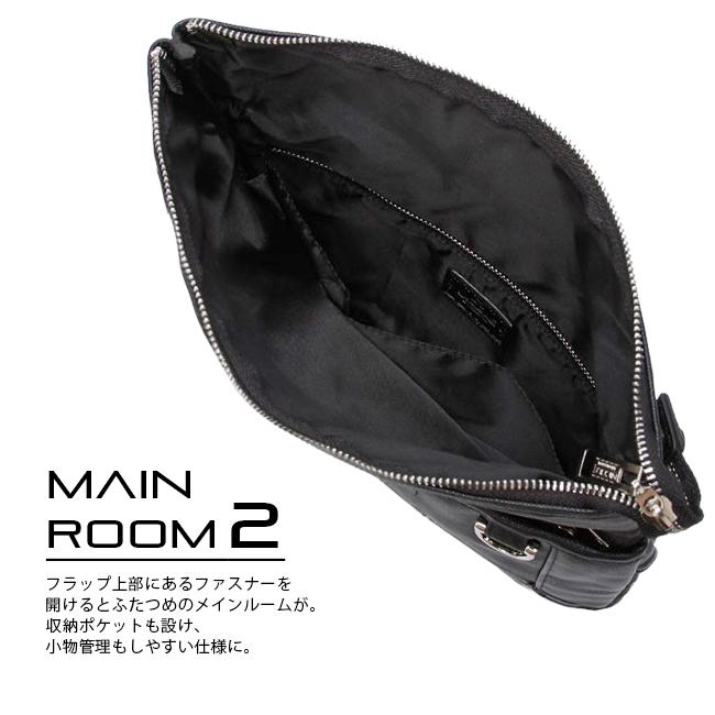 ニコル エル・アイ コレクション クラッチバッグ ショルダーバッグ メンズ ブランド 軽量 合皮 横型 薄型 NICOLE L・I COLLECTION NIL281 | NICOLE | 10