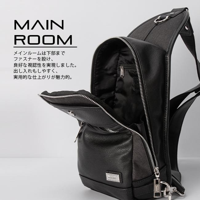 ニコル エル・アイ コレクション ボディバッグ ワンショルダーバッグ メンズ ブランド 軽量 合皮 斜めがけ NICOLE L・I COLLECTION NIL282 | NICOLE | 07