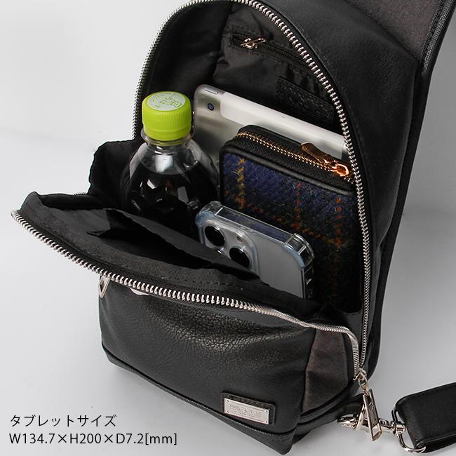 最大40% 9/30限定 ニコル エル・アイ コレクション ボディバッグ ワンショルダーバッグ メンズ ブランド 軽量 合皮 斜めがけ NICOLE L・I COLLECTION NIL282 | NICOLE | 09