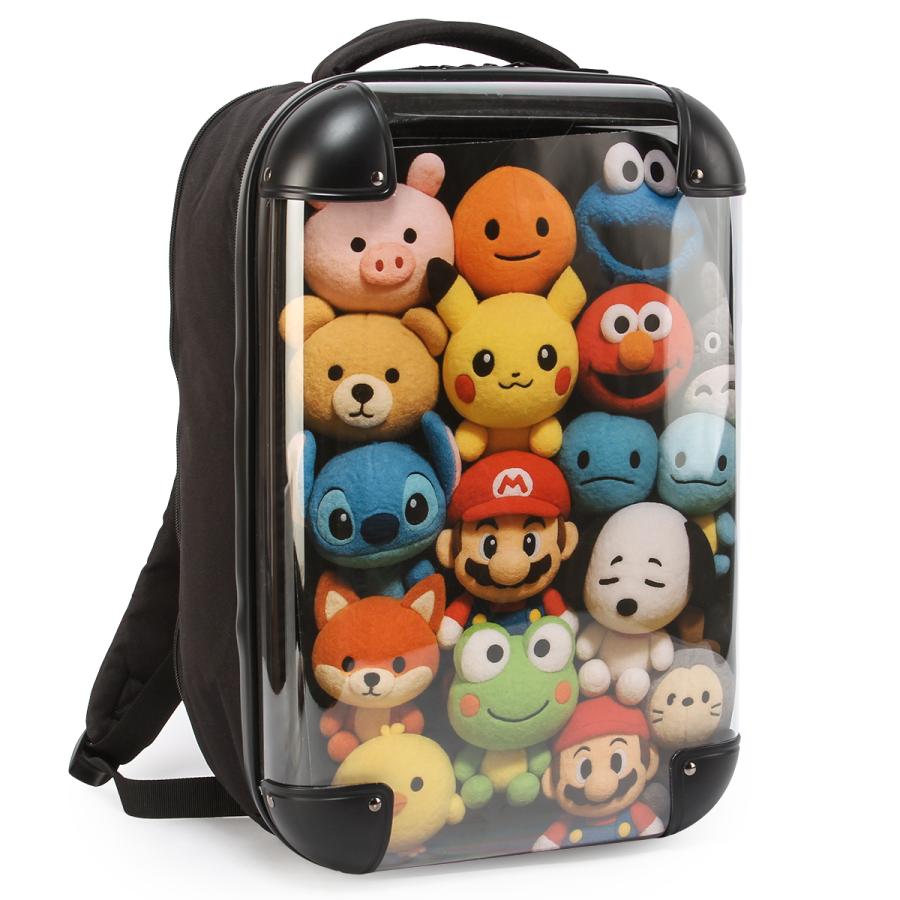 最大42% 12/11限定 推し活 バッグ リュック クリア 透明 ぬいぐるみ 大