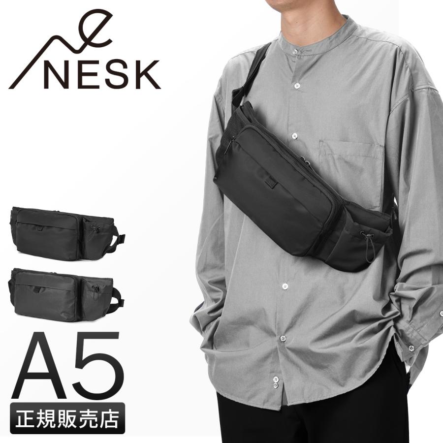最大53% 3/1まで ネスク ボディバッグ ウエストバッグ メンズ レディース 斜めがけ NESK NS-001 | NESK