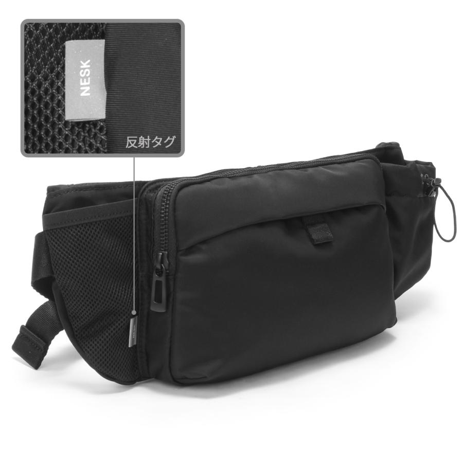最大53% 3/1まで ネスク ボディバッグ ウエストバッグ メンズ レディース 斜めがけ NESK NS-001 | NESK | 15