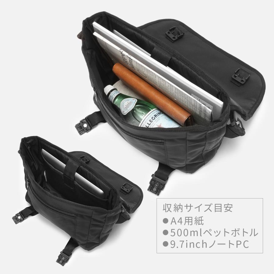 最大53% 3/1まで ネスク メッセンジャーバッグ ショルダーバッグ メンズ レディース 大きめ 大容量 A4 NESK NS-003 | NESK | 10