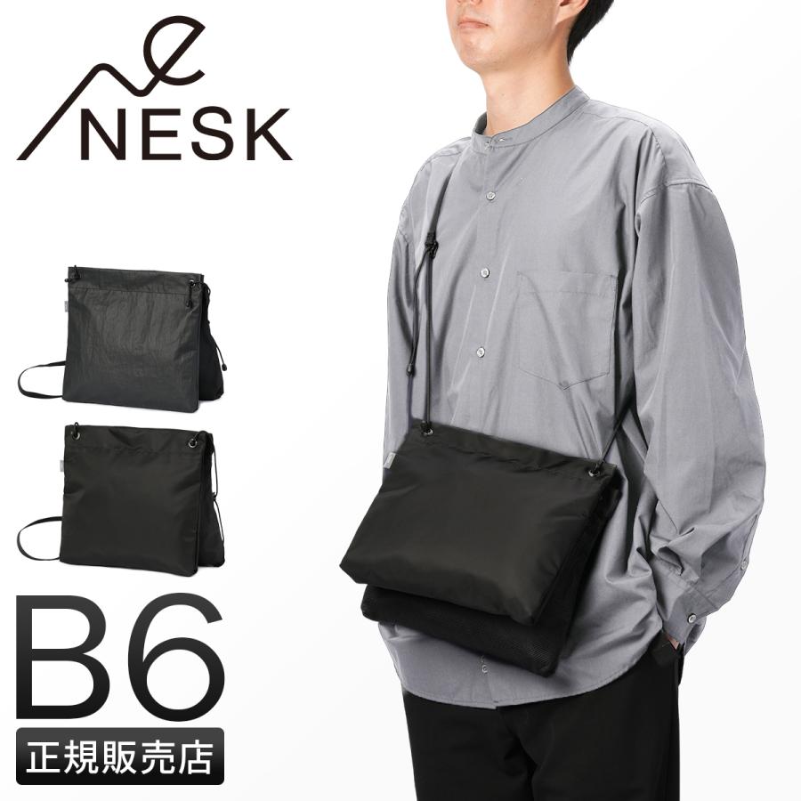最大51% 1/11限定 ネスク ショルダーバッグ サコッシュ メンズ レディース B6 NESK ns-005 | NESK
