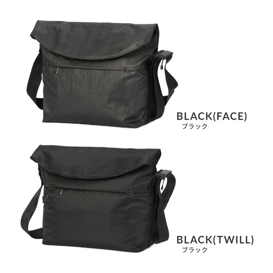 nau ブラックメッセンジャーバッグ NESK 最大41% 1/5限定 ネスク ショルダーバッグ メッセンジャーバッグ