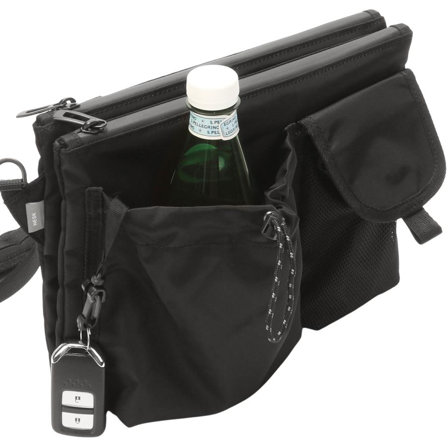 最大42% 2/3限定 ネスク ショルダーバッグ メンズ レディース ペットボトル 斜めがけ A5 NESK NS-008 | NESK | 12