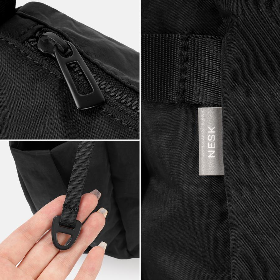 最大41% 2/5限定 ネスク ウォッシュ ショルダーバッグ メッセンジャーバッグ メンズ レディース ペットボトル 入る 三日月型 A4 NESK WASH NS-012 | NESK | 10