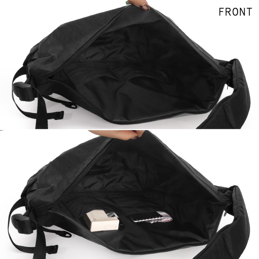 最大41% 2/5限定 ネスク ウォッシュ ショルダーバッグ メッセンジャーバッグ メンズ レディース ペットボトル 入る 三日月型 A4 NESK WASH NS-012 | NESK | 11