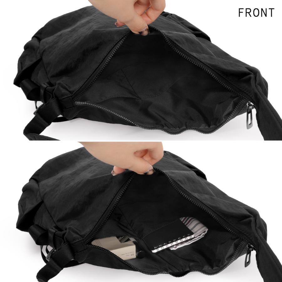 最大42% 1/13限定 ネスク ウォッシュ ショルダーバッグ メンズ レディース ペットボトル 入る 三日月型 A4 NESK WASH NS-013 | NESK | 09