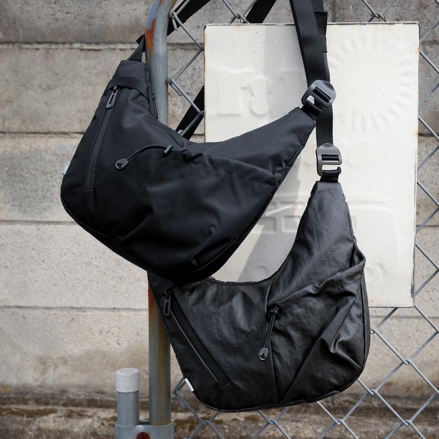 最大42% 1/13限定 ネスク ショルダーバッグ メンズ レディース ペットボトル 入る 三日月型 A4 NESK NS-016 | NESK | 19