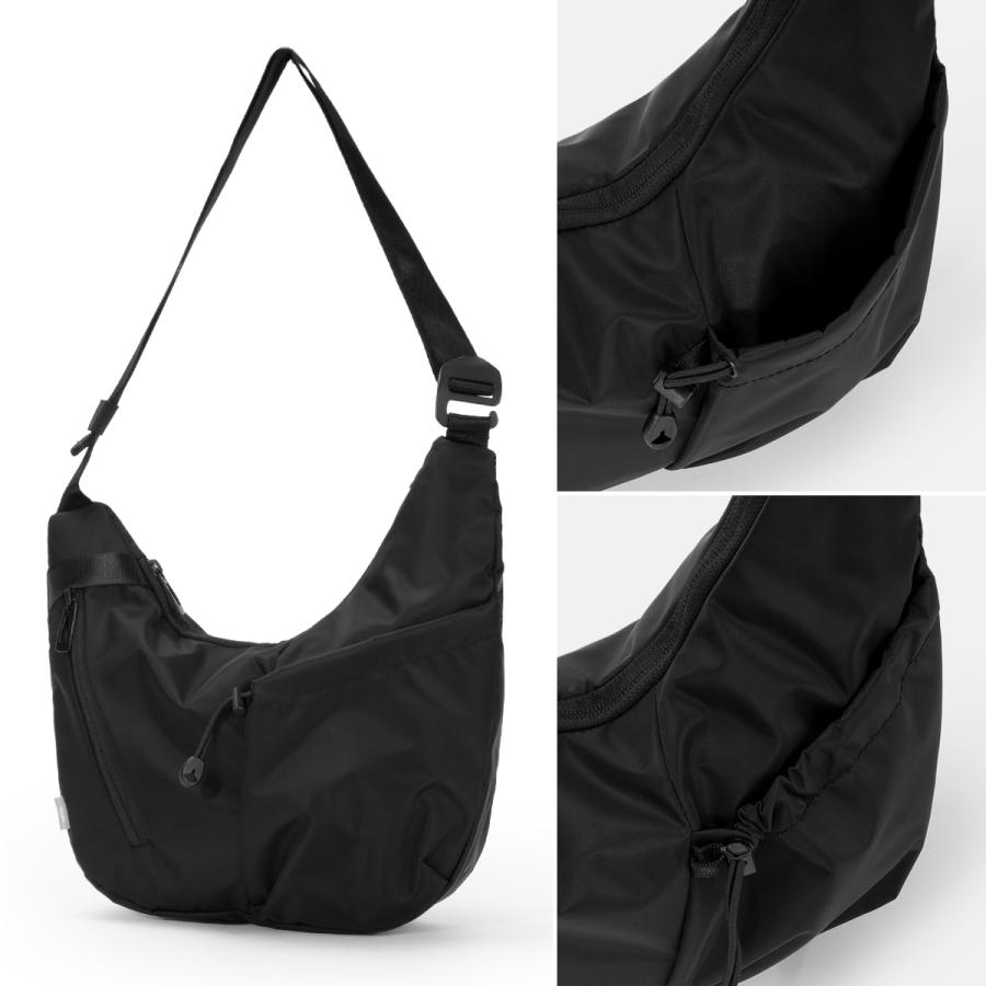 最大42% 2/3限定 ネスク ショルダーバッグ メンズ レディース ペットボトル 入る 三日月型 A4 NESK NS-016 | NESK | 08