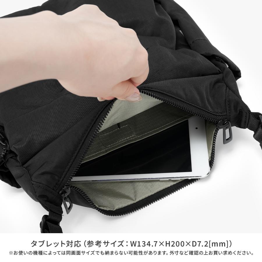 最大50% 8/5限定 ネスク ウォッシュ ツイル ショルダーバッグ カジュアル A5 縦型 タブレット対応 ワッシャー加工 撥水 NESK WASH TWILL ns-018 | NESK | 19
